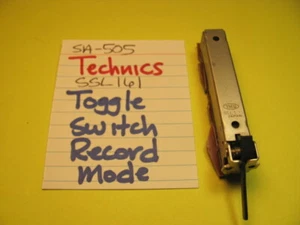 📈TECHNICS SSL161 RECORD MODE TOGGLE SWITCH SA-505 STEREO RECEIVER - Picture 1 of 4