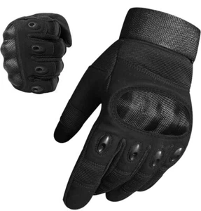 GUANTI DA MOTO SPORTIVE CON PROTEZIONE NOCCHE UOMO DONNA TOUCHSCREEN TAGLIA S - Foto 1 di 7