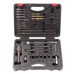 Automotive Damaged Spark Plug Remover Thread Repair Manual Removal Tool Kit Kit - Bild 1 von 12