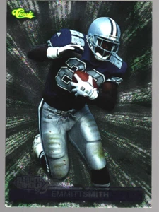 1995 Classic Images Emmitt Smith Foil Card 75 Cowboys HOF - Picture 1 of 2