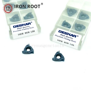 DESKAR 10P 16ER 8UN LDA External Threaded Inserts CNC Metal Turning Tools SER/L - Picture 1 of 6
