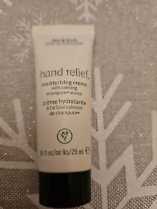 AVEDA HAND RELIEF MOISTURIZING CREME 0.85oz / 25 ml NEW TRAVEL SIZE - Picture 1 of 4