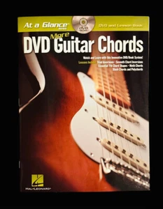 Hal Leonard: At a Glance: More Guitar Chords: DVD/Book - Picture 1 of 4