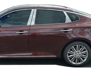 (FOR) 2016-2018 KIA OPTIMA *6 Piece Stainless Steel Pillar Post Trim. 4-door - Picture 1 of 1