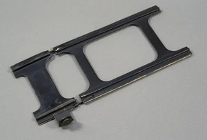 Graflex Anniversary Speed Graphic 4x5 Ersatz-Fokussierschiene (schwarz Messing) - Bild 1 von 2