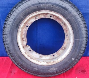 VESPA CERCHIO RUOTA DA 10 PIAGGIO ORIGINALE 3.50-10 WHEEL - Foto 1 di 12