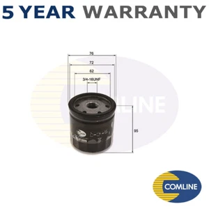 Comline Oil Filter Fits Ford Fiesta 2005- Mondeo 2002- Focus C-Max 2004-2007 - Picture 1 of 2