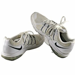 Nike Max Dynasty Mens Size 10 Sneakers Athletic Running Shoes White Lace Up - Picture 1 of 11