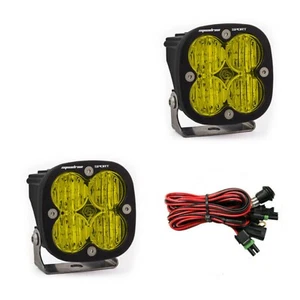 BAJA DESIGNS Squadron Sport Pair Amber LED Wide Cornering # 557815 - Picture 1 of 17
