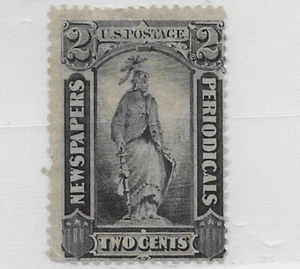 US Scott PR57, 1879 Newspaper Stamp, Mint 2 Cents, OG, LH, VG/F - Picture 1 of 2