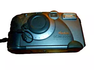 Kodak DC 280 2.0MP Zoom Digital Camera - Black Silver Tested - Picture 1 of 4