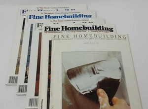 Fine Homebuilding Magazine 5 Issues, Taunton Press - Picture 1 of 7