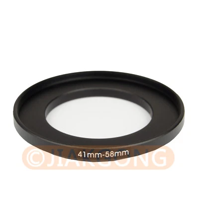 DSLRKIT 41mm-58mm 41-58 mm 41 to 58 Step Up Ring Filter Adapter - Image 1 of 3