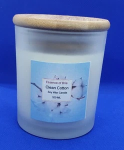 Essence Of Brie hand made Candle clean cotton scent. - Picture 1 of 6