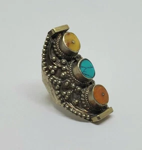 Turquoise Coral Ring  - Imagen 1 de 5