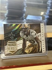 2016 Panini Absolute - Unsung Heroes #4 Delvin Breaux (RC) Silver Sp