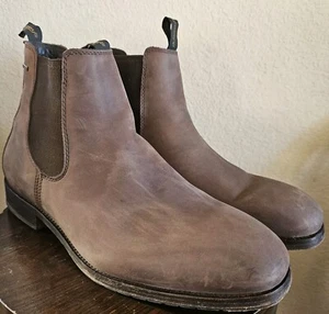 Dubarry of Ireland Boots Mens EU 47 US 14 Kerry Chelsea Gore-Tex Brown Suede - Picture 1 of 23