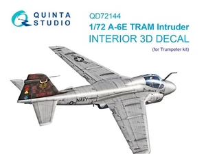 Quinta Studio QD72144 3D Interior Decal for A-6E TRAM Intruder (Trumpeter) 1/72 - Picture 1 of 12