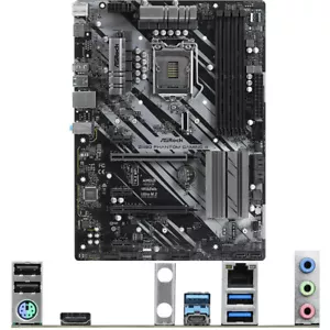 Placa madre Asrock Z490 Phantom Gaming 4 Intel Z490 4xDDR4 LGA1200 ATX 1xM.2 - Imagen 1 de 4