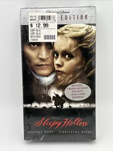 New Sealed Sleepy Hollow (VHS, 2000, Special Edition) Johnny Depp - Imagen 1 de 3