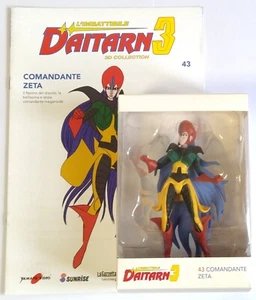Daitarn 3 3D Collection Comandante Zeta Modellino Statuetta + Fascicolo - Picture 1 of 2