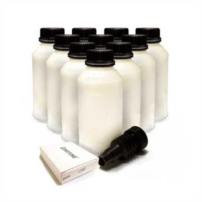 10x Nachf ? Lltoner + Chip F R Lexmark X215MFP 0018S0090 Black Burnished - Image 1 of 4