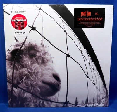 PEARL JAM vs. - LP Record 30th ANNIVERSARY Remastered CLEAR VINYL Epic LEGACY Foto 1 de 4