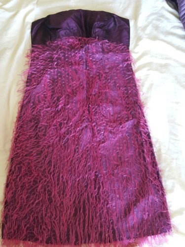 Abito vintage di design Versace rosa e viola taglia 10