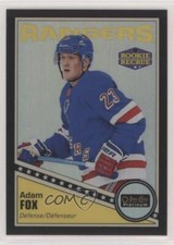 2019-20 O-Pee-Chee Platinum Retro Black Pack Wars Adam Fox #R-73 Rookie RC