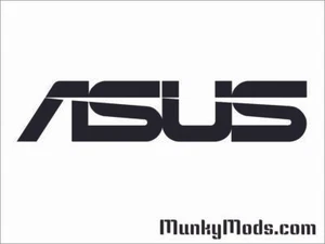 Asus Text Logo Computer PC Case Window Applique Vinyl Decal (Color Choices) - Picture 1 of 3