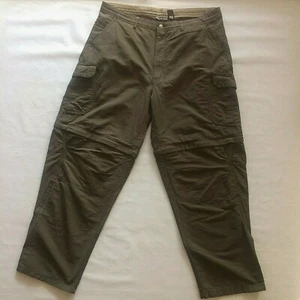 REI Herren Convertible Zip Off Wanderhose Shorts 40W 32L grün Camping Jagd  - Bild 1 von 10