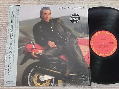 Boz Scaggs  Other Roads 25AP-5011 Japan Lp Insert Shrink OBI Near Mint - Image 1 of 4