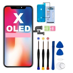 For iPhone X Quality Premium OLED Screen Display Digitizer Replacement Kit US - Picture 1 of 11