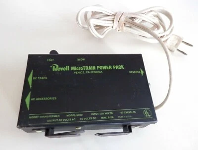 Vintage Revell Micro Train Power Pack Transformer Model 6700 UNTESTED - Image 1 of 4