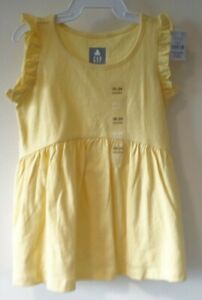 NWT Baby Gap Yellow Summer Top Girl's Size 18-24 Month