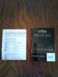 AVITAL 4105L REMOTE START KEYLESS ENTRY Two 4-Button Remotes, NEW - Picture 1 of 2