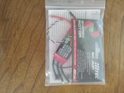 Hitec 60 Amp Brushless ESC For Multirotors  - Image 1 of 3
