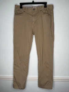 Peter Millar Khaki Pants Mens 35x29 Preppy Golf Stretch Chino - Picture 1 of 5