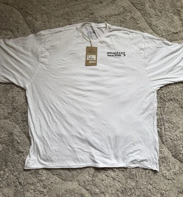 Camiseta Gasp 3045 Hierro De Gran Tamaño Blanca Cubierta Bomba Camiseta Blanca Talla XXL 2XL Foto 1 de 4
