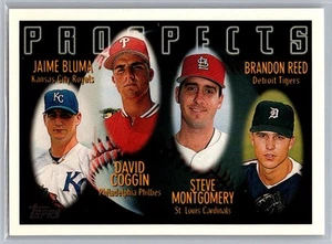Bluma / Coggin / Montgomery / Reed PROS 1996 Topps Prospects #431 RC - Picture 1 of 2