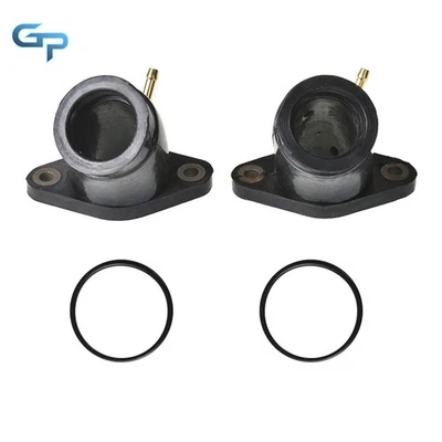 2PCS For Yamaha XVS650 V-Star Classic Carburetor Kit Intake Manifold Holder Boot - Image 1 of 4