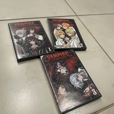 Vampire Knight Season 1 2 3 DVD Lot Anime - Image 1 of 3