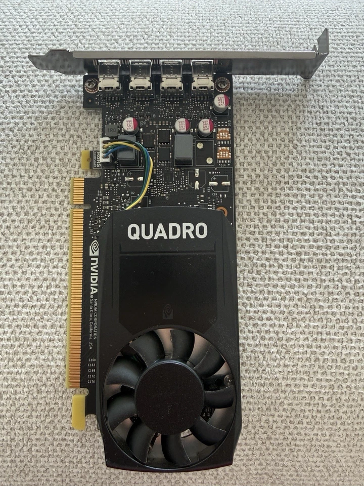 Nvidia Quadro P1000 4Go GDDR5 Carte Graphique High profil - Immagine 1 di 1