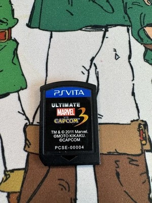 Ultimate Marvel vs. Capcom 3 (Sony PlayStation Vita, 2012)  Cart only Tested - Image 1 of 2