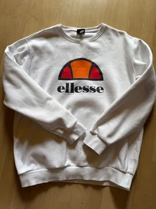 Sweatshirt - weiß - Langarm - ELLESSE - Gr. XXL - Top - Bild 1 von 7