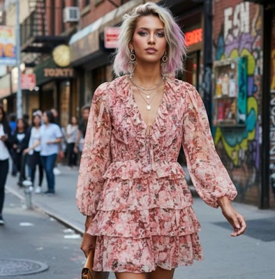 Ulla Johnson Coral Tamara Dress Size 10 $695 price NWT Guaranteed lowest price - Image 1 of 4