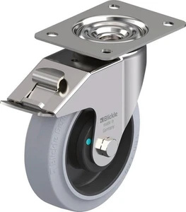 BLICKLE Lenkrolle m. Feststeller Rad-D160mm Gummi LEX-POEV 160KAD-FI-SG - Bild 1 von 2