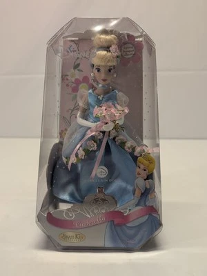 DISNEY PRINCESS CINDERELLA PORCELAIN DOLL MADE BY BRASSKEY 2006 - Image 1 of 4