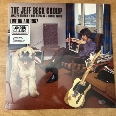JEFF BECK GROUP - LIVE ON AIR 1967. 2018 VINYL LP COLOURED RED VINYL MINT SEALED - Image 1 of 4