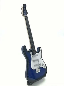 Guitarra Stratocaster estándar Fender miniatura - azul (ornamental)  - Imagen 1 de 3